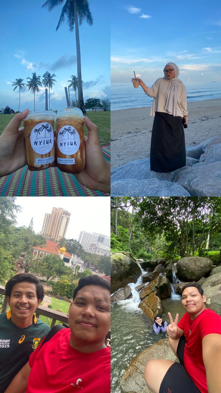 The mist over the mountains